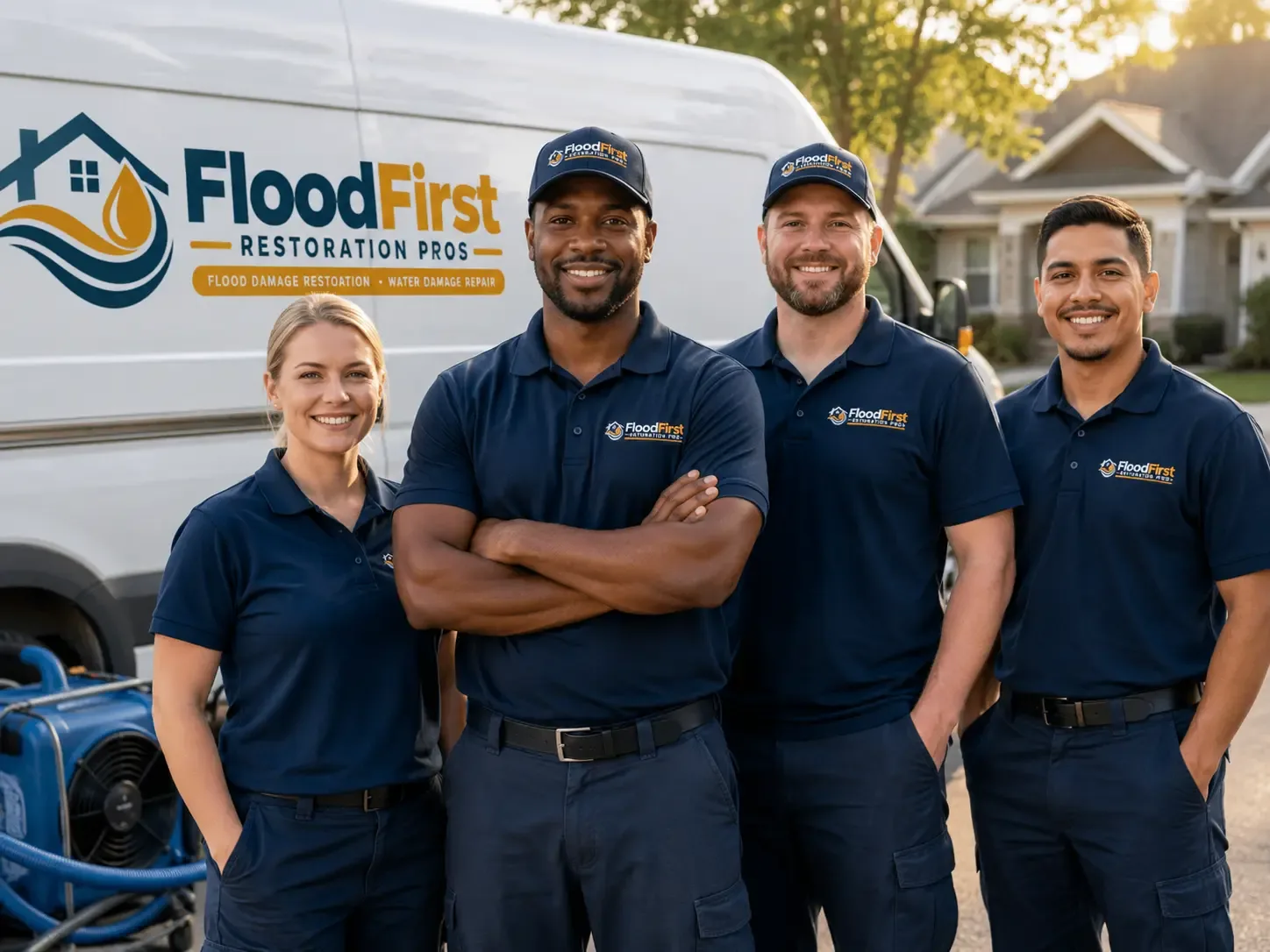 Flood Damage Restoration company in River Pines, CA